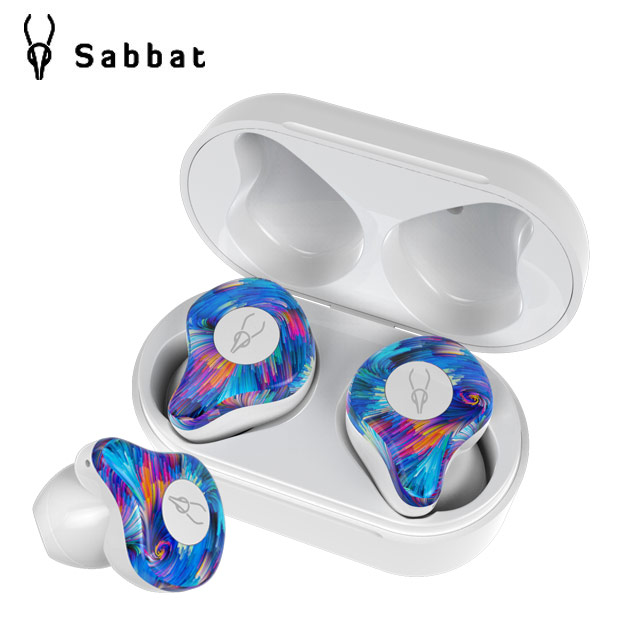 魔宴Sabbat X12 PRO 真無線藍牙耳機-潮系列(怒放)
