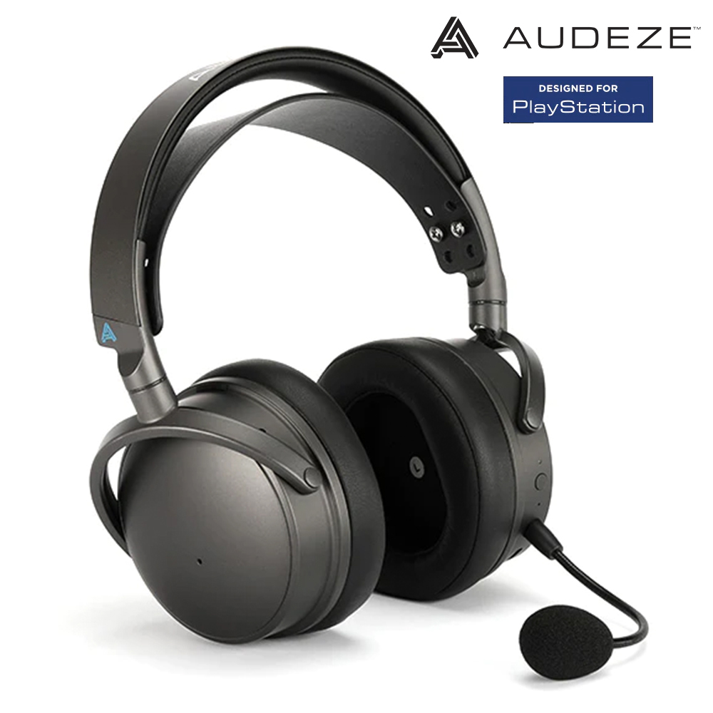 [福利品 AUDEZE MAXWELL 無線電競 平面平板震膜 封閉式 遊戲耳機 PlayStation版本