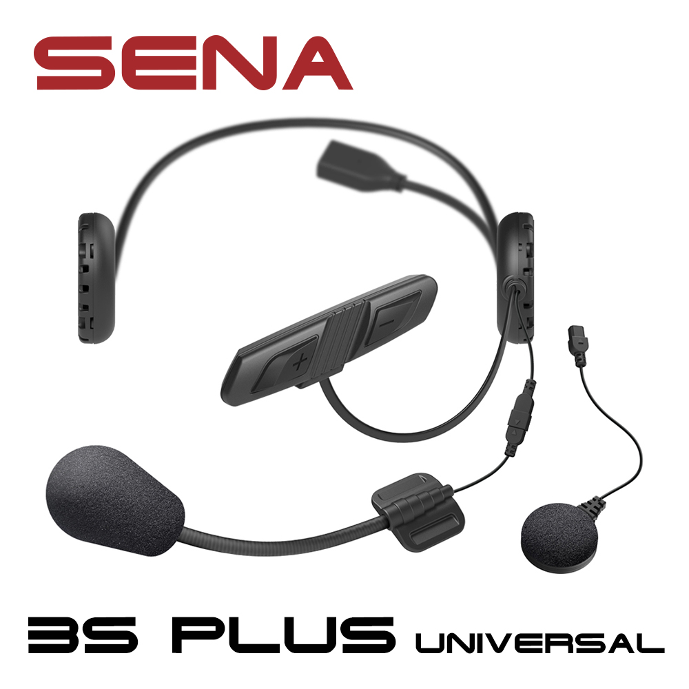 SENA 3S PLUS Universal 機車安全帽用藍芽對講耳機