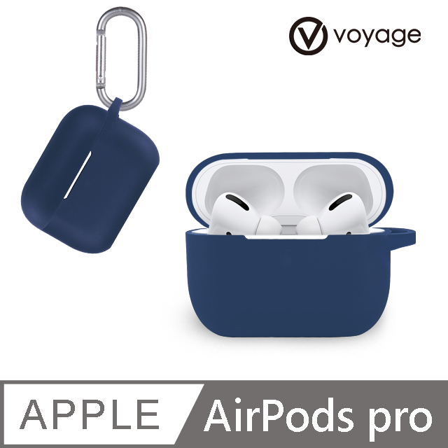 VOYAGE AirPods Pro 液態矽膠防摔保護套-藍
