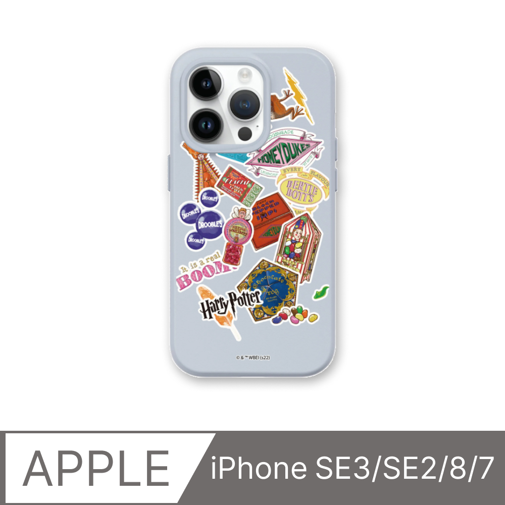 【犀牛盾】iPhone SE3/SE2/8/7SolidSuit防摔背蓋手機殼｜哈利波特-Sticker-蜂蜜公爵糖果店(多色可選)