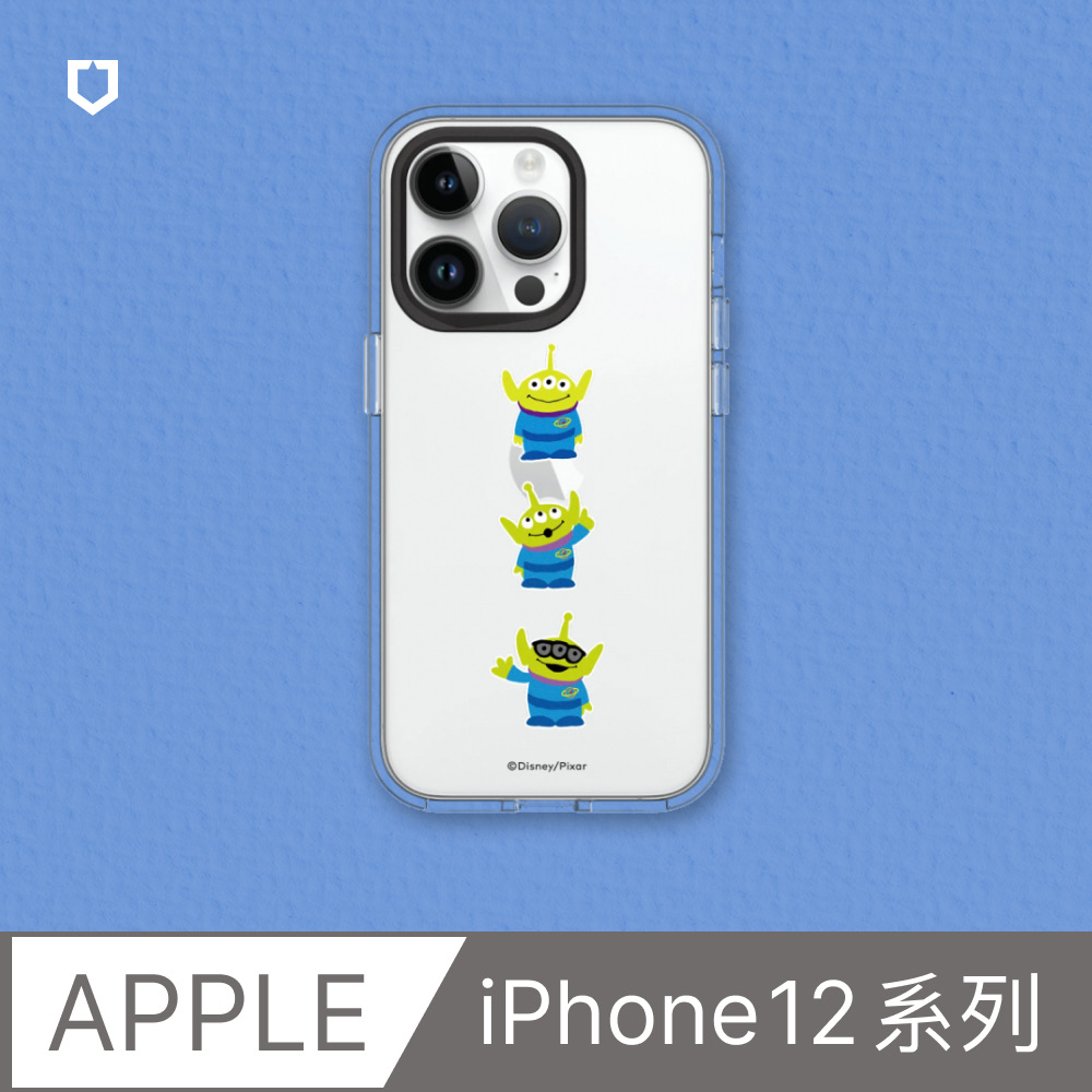 【犀牛盾】iPhone 12系列Clear透明防摔手機殼｜玩具總動員系列-三眼怪怪怪