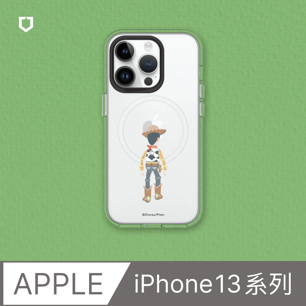 【犀牛盾】iPhone 13系列Clear(MagSafe 兼容)透明防摔手機殼｜玩具總動員系列-Bye 胡迪