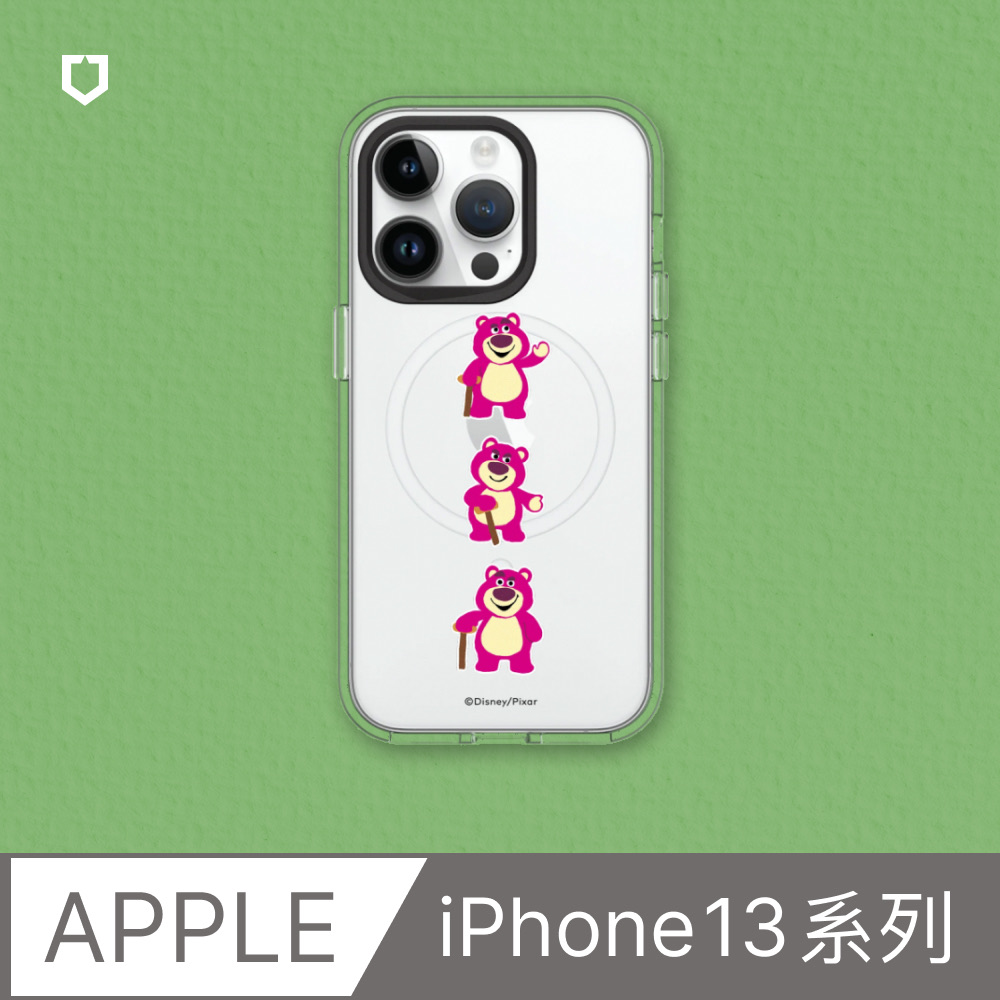 【犀牛盾】iPhone 13系列Clear(MagSafe 兼容)透明防摔手機殼｜玩具總動員系列-熊抱抱抱哥