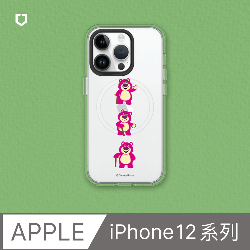 【犀牛盾】iPhone 12系列Clear(MagSafe 兼容)透明防摔手機殼｜玩具總動員系列-熊抱抱抱哥