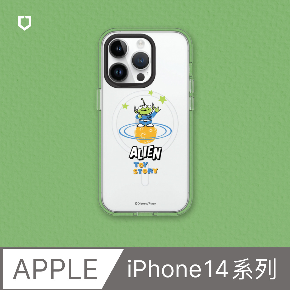 【犀牛盾】iPhone 14系列Clear(MagSafe 兼容)透明防摔手機殼｜玩具總動員系列-Hello! 三眼怪