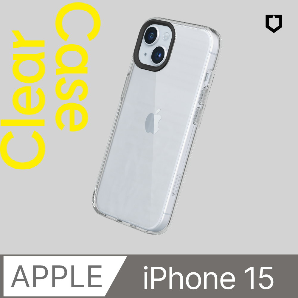 【犀牛盾】iPhone 15 (6.1吋) Clear透明防摔手機殼 (五年黃化保固)(多色可選)