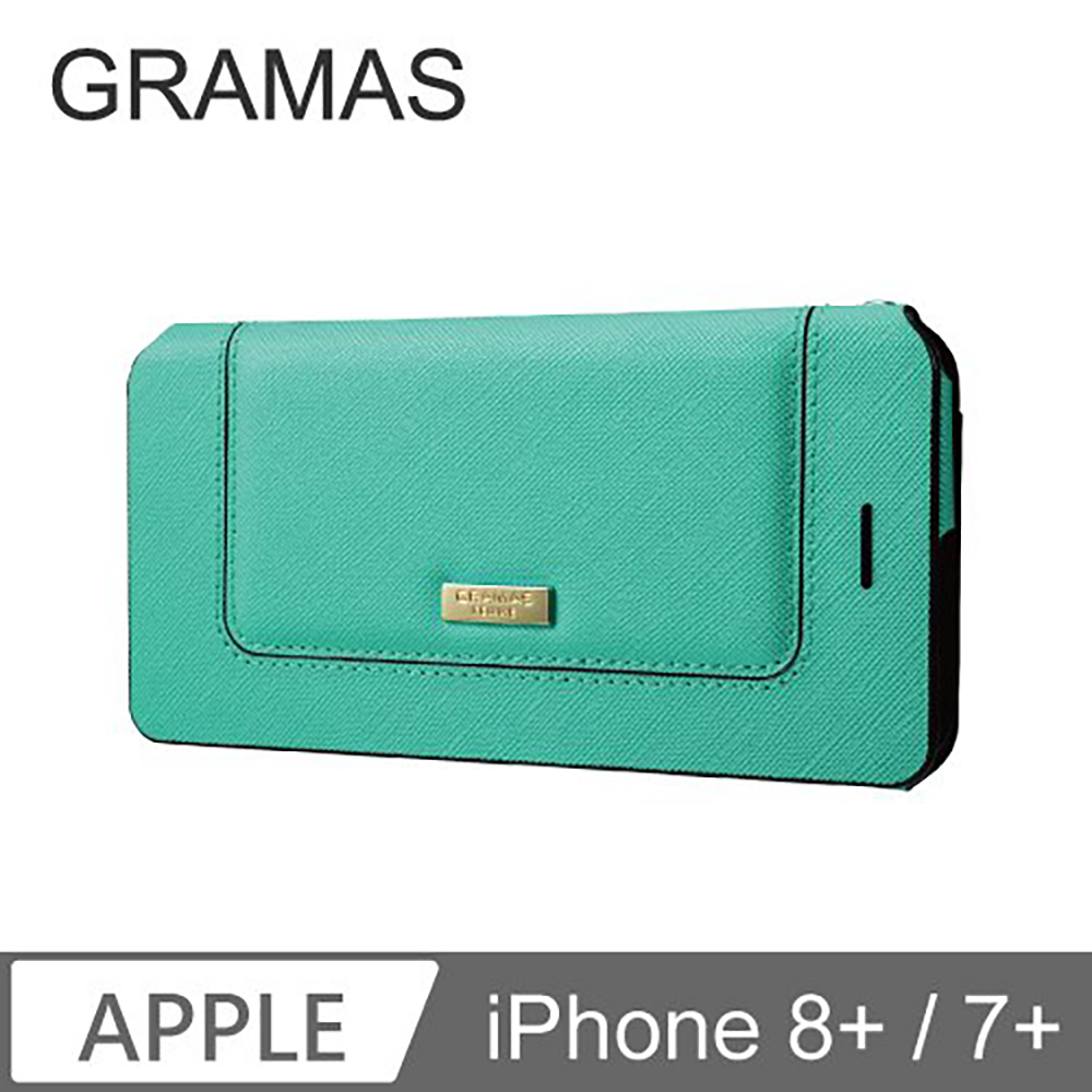 Gramas iPhone 7+/8+ 仕女皮包限定款- Sac (綠松)