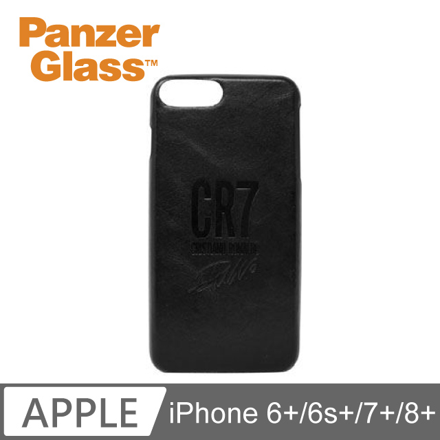 PanzerGlass iPhone 6+/6s+/7+/8+ CR7真皮保護殼-黑
