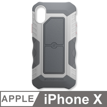 美國 Element Case iPhone X Recon 軍用防摔防滑手機保護殼 - 極地灰