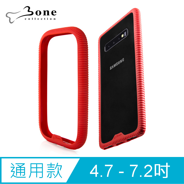 Bone / 環形手機綁 Phone RingTie 通用防手滑輕薄手機框(4.7吋-7.2吋) - 寶石紅