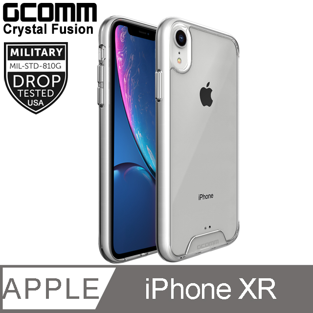 GCOMM Crystal Fusion 晶透軍規防摔殼 iPhone XR