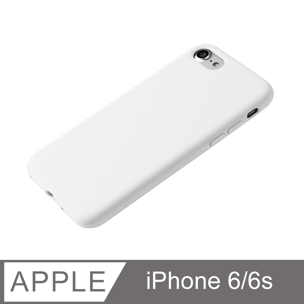 【液態矽膠殼】iphone 6 手機殼 iphone 6s / i6 / i6s 保護殼 矽膠 軟殼 (白色)