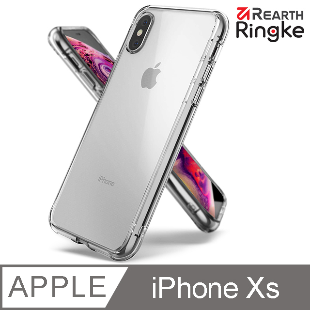 【Ringke】Rearth iPhone Xs [Fusion 透明背蓋防撞手機殼