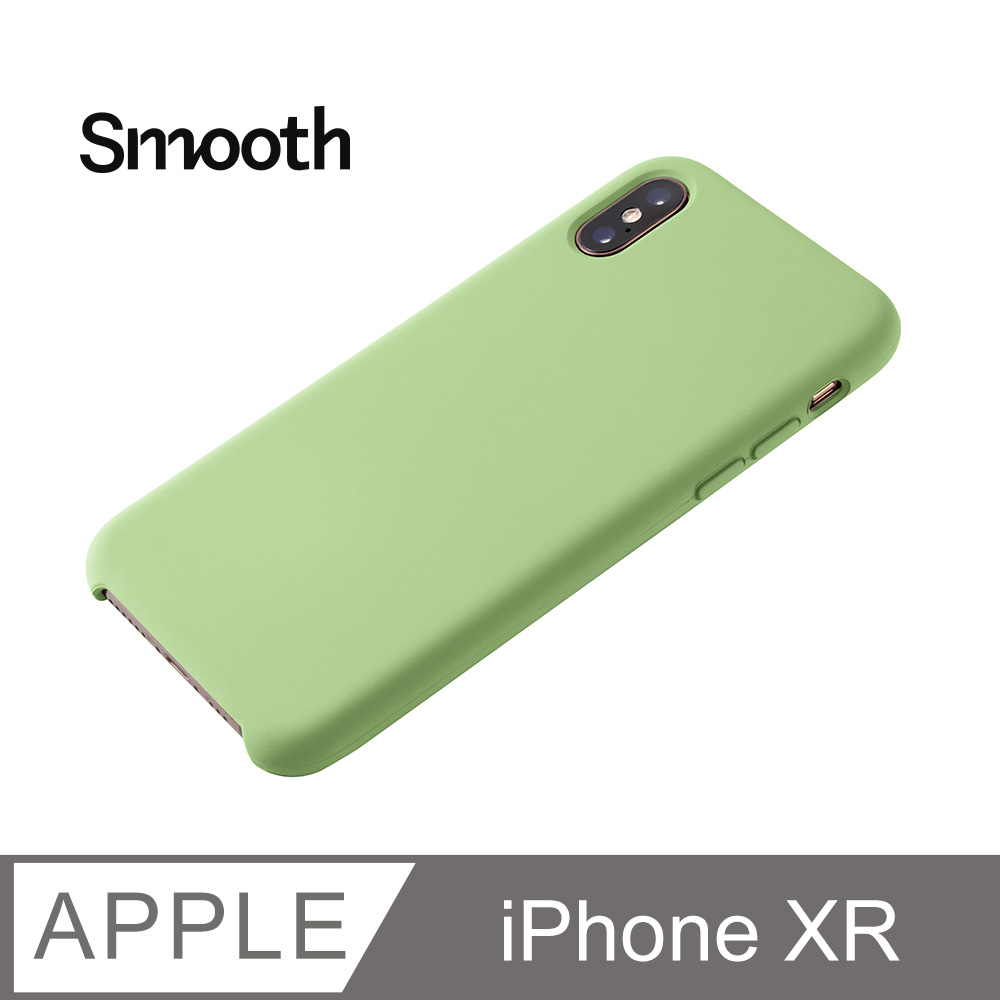 【液態矽膠殼】iPhone XR 手機殼 iXR 保護殼 矽膠 軟殼 (蘋果綠)