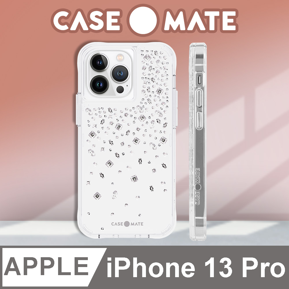 美國 case●mate iphone 13 pro karat crystal 夢幻水晶防摔抗菌手機保護殼