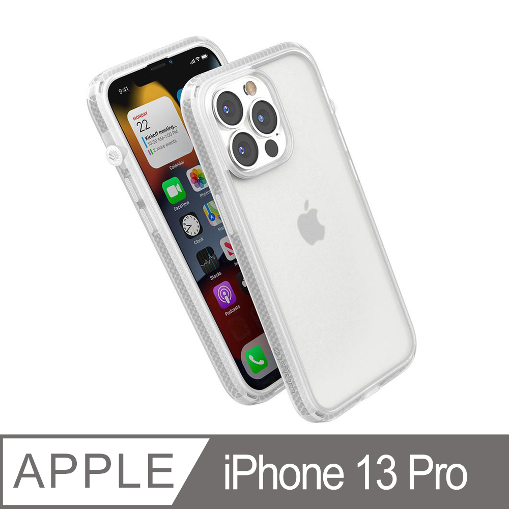CATALYST iPhone13 Pro (6.1吋) 防摔耐衝擊保護殼●霧白