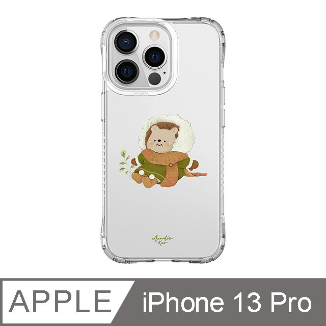 iPhone 13 Pro 6.1吋 Mandie暖呼呼刺蝟抗黃防摔iPhone手機殼
