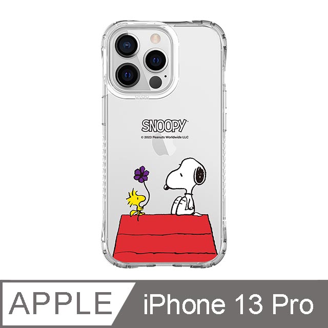 iPhone 13 Pro 6.1吋 SNOOPY史努比 經典屋頂抗黃防摔iPhone手機殼