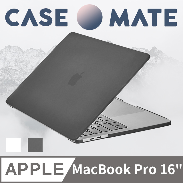 美國 CASE●MATE MacBook Pro 16吋 輕薄殼 - 煙霧黑
