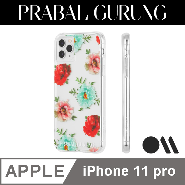 美國 CASE●MATE x Prabal Gurung iPhone 11 Pro 頂尖時尚設計師聯名款防摔殼 - 繡花