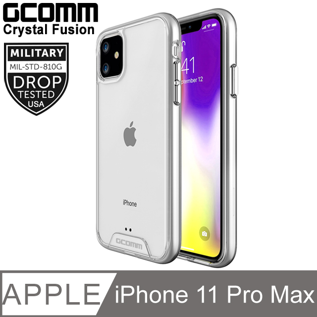GCOMM Crystal Fusion 晶透軍規防摔殼 iPhone 11 Pro Max
