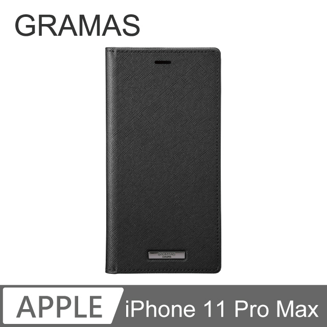 GM iPhone 11 Pro Max 職匠工藝 掀蓋式皮套- EURO (黑)