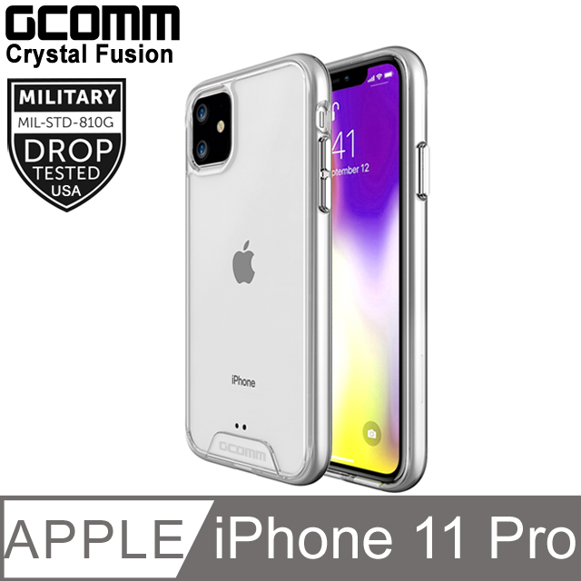 GCOMM Crystal Fusion 晶透軍規防摔殼 iPhone 11 Pro