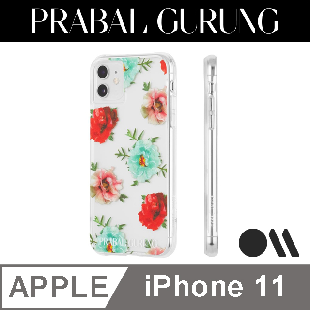 美國 CASE●MATE x Prabal Gurung iPhone 11 頂尖時尚設計師聯名款防摔殼 - 繡花