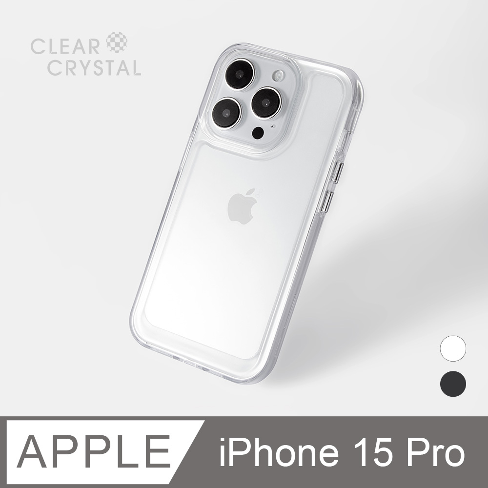iPhone 15 Pro 手機殼 輕透防摔太空殼 i15 Pro 保護殼 (透明)