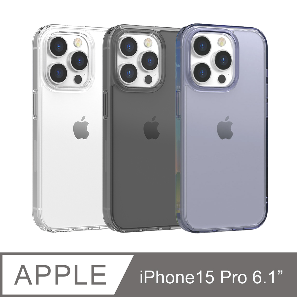 JTLEGEND iPhone 15 Pro (6.1吋Pro) 雙料減震保護殼