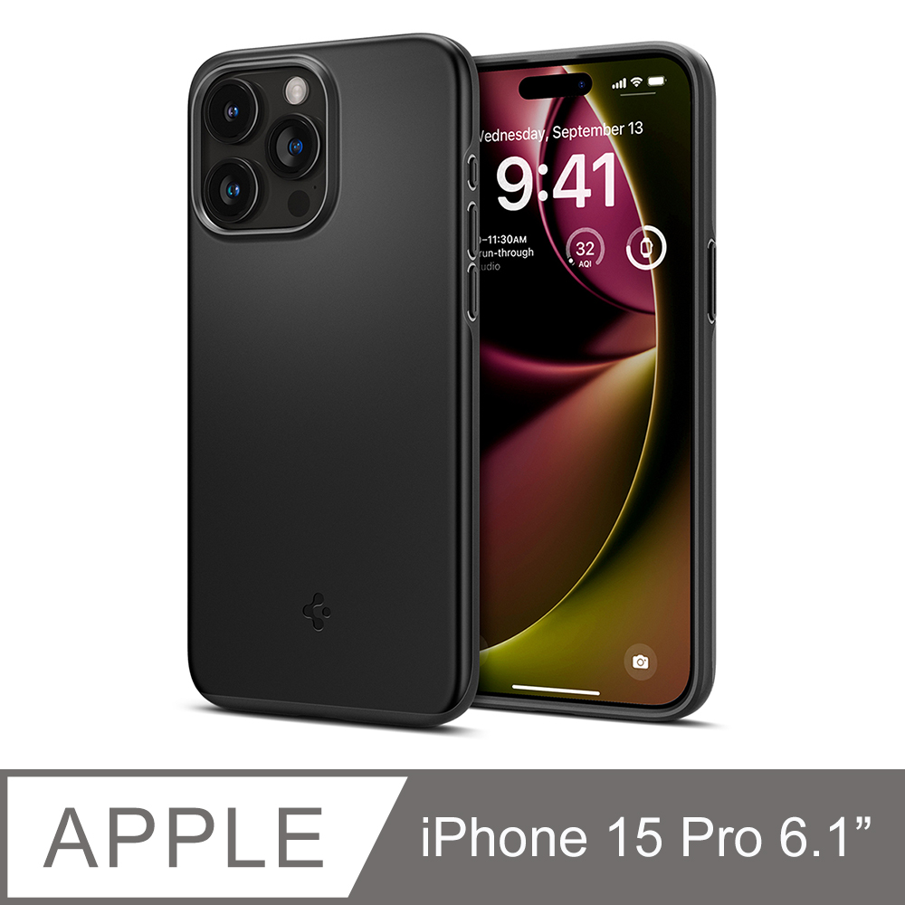 Spigen iPhone 15 Pro Thin Fit 防摔保護殼
