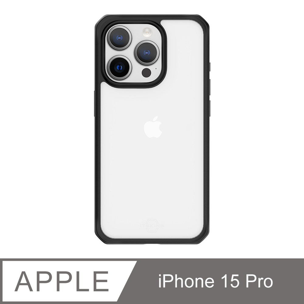 ITSKINS iPhone 15 Pro HYBRID R SOLID 防摔保護殼