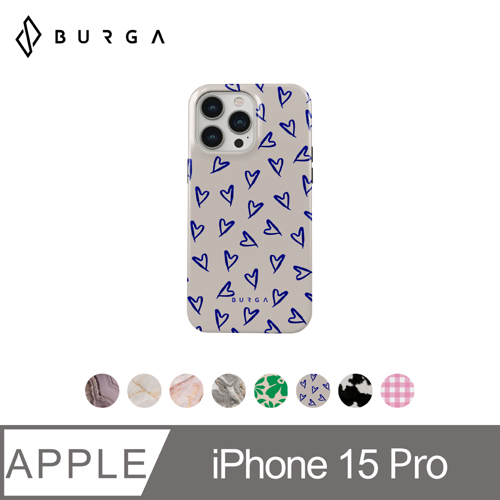 BURGA iPhone 15 Pro Tough系列磁吸式防摔保護殼