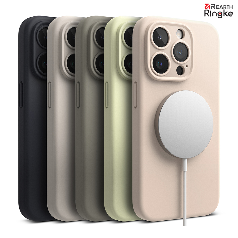【Ringke】iPhone 15 Pro 6.1吋 [Silicone Magnetic 磁吸矽膠手機保護殼