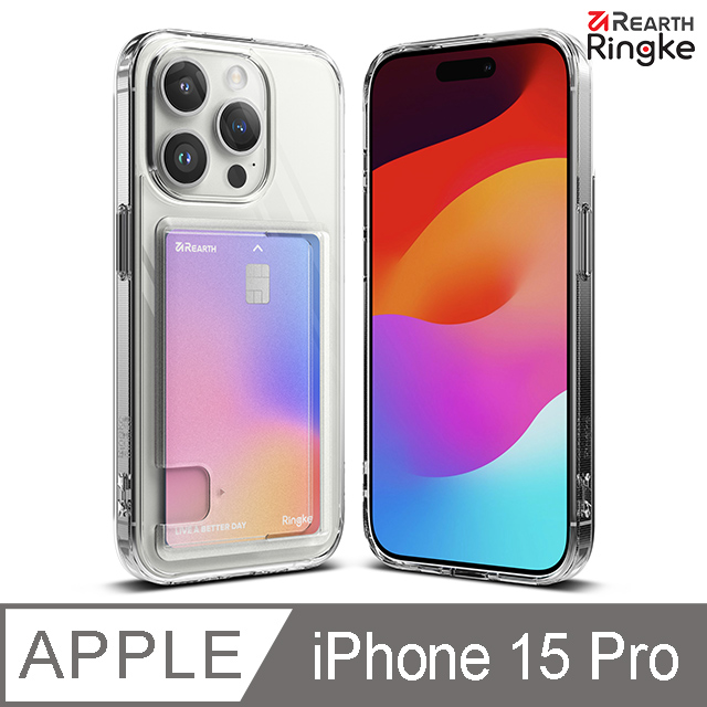 【Ringke】iPhone 15 Pro 6.1吋 [Fusion Card 卡片收納防撞手機保護殼