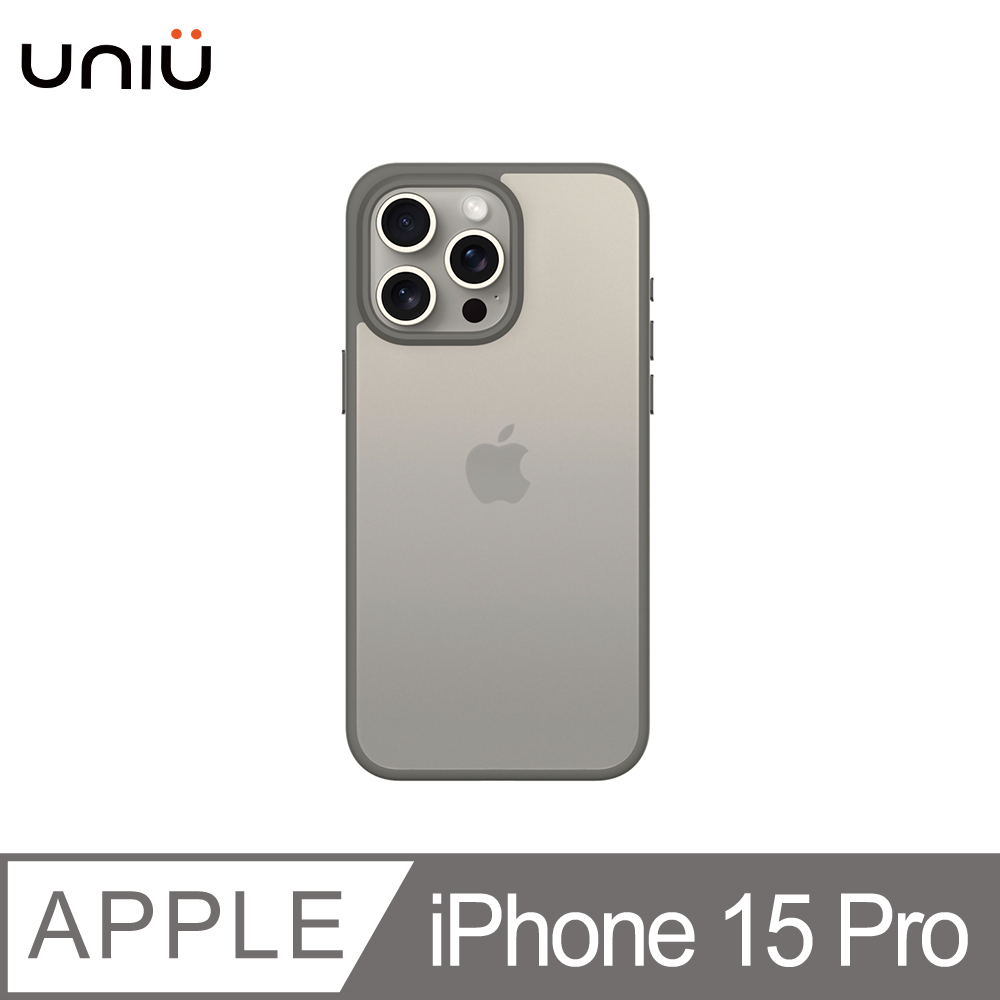 【UNIU】iPhone 15 Pro | DAPPER⁺Pro 霧凝透光殼