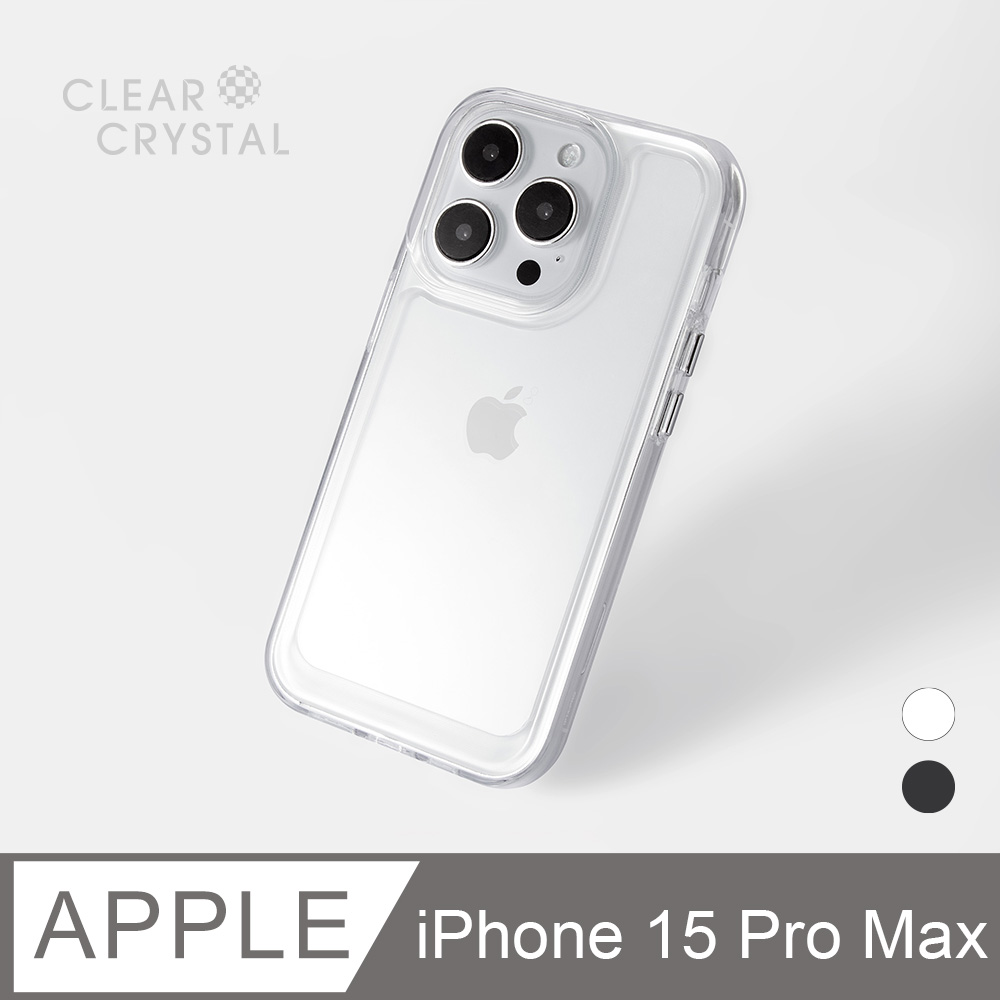 iPhone 15 Pro Max 手機殼 輕透防摔太空殼 i15 Pro Max 保護殼 (透明)
