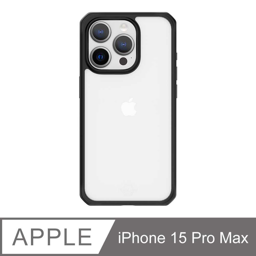 ITSKINS iPhone 15 Pro Max HYBRID R SOLID 防摔保護殼