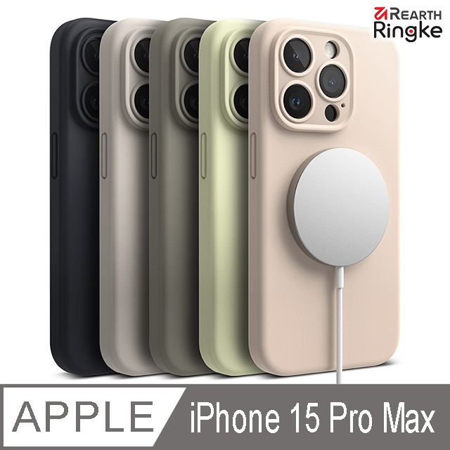 【Ringke】iPhone 15 Pro Max 6.7吋 [Silicone Magnetic 磁吸矽膠手機保護殼
