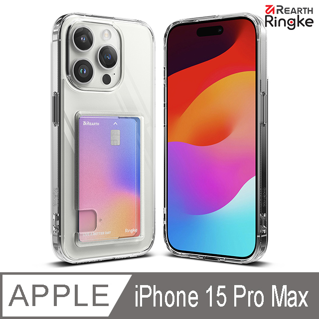 【Ringke】iPhone 15 Pro Max 6.7吋 [Fusion Card 卡片收納防撞手機保護殼