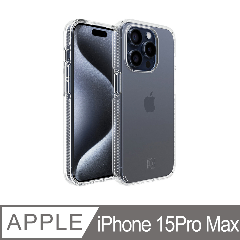 Incipio iPhone 15 Pro Max Duo 兩件式防摔保護殼 - 透明