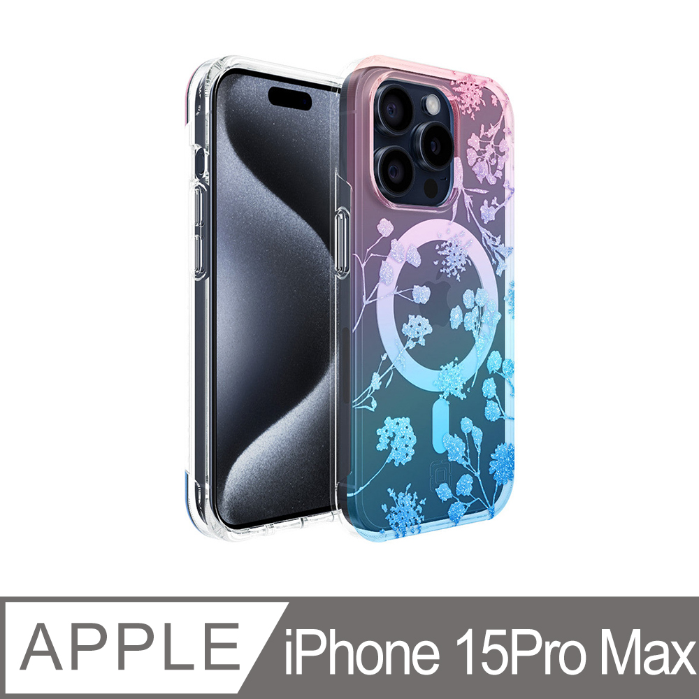 Incipio iPhone 15 Pro Max MagSafe 磁吸款 Forme 設計系列防摔保護殼 - 永恆春日