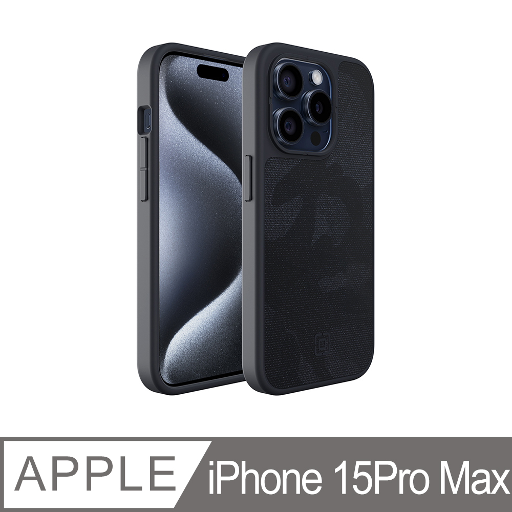 Incipio iPhone 15 Pro Max MagSafe 磁吸款 cru. 防摔保護殼 - 海軍迷彩