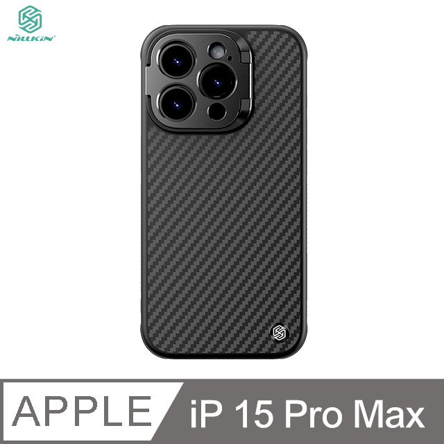 NILLKIN Apple iPhone 15 Pro Max 纖極碳纖維紋磁吸殼