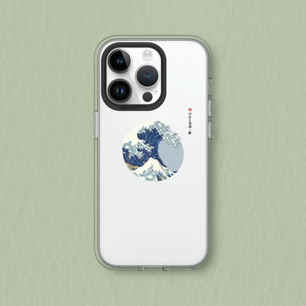 【犀牛盾】iPhone 15系列Clear透明防摔手機殼｜獨家設計-湧