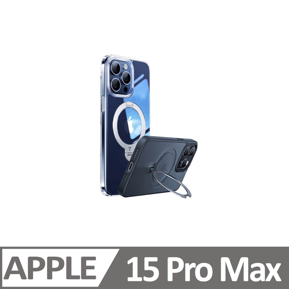 TORRAS UPRO Ostand Spin iPhone 15﹧14 MagSafe 支架防摔手機殼for iPhone 15 Pro Max