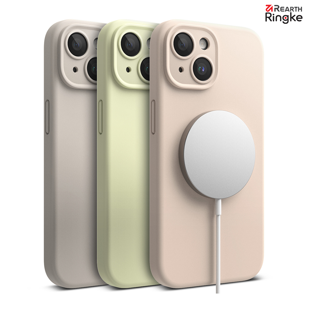 【Ringke】iPhone 15 Plus 6.7吋 [Silicone Magnetic 磁吸矽膠手機保護殼