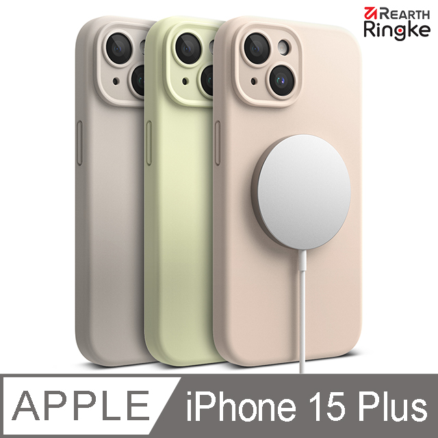 【Ringke】iPhone 15 Plus 6.7吋 [Silicone Magnetic 磁吸矽膠手機保護殼