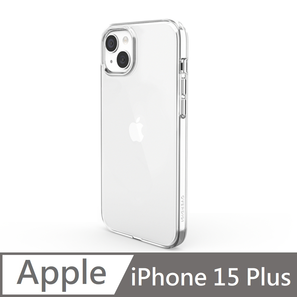 【OVERDIGI】iPhone15 Plus 6.7吋 Aurora V3抗黃軍規防摔殼-透明